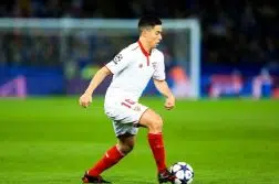 Samir Nasri footballeur international français et milieu offensif Olympique de Marseille